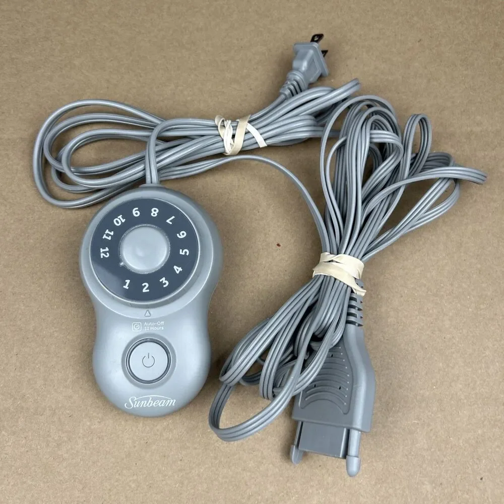 Sunbeam GL22TF OEM Heated Blanket Controller Queen King Replacement - Works
